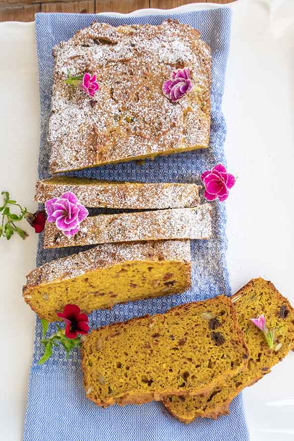 Gluten-Free Zucchini Orange Bread