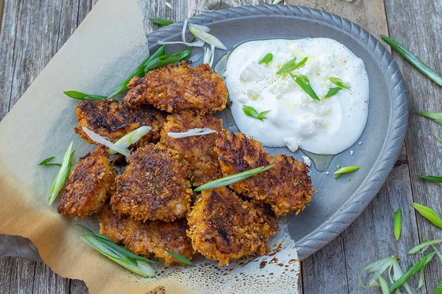 cajun popcorn chicken, gluten free