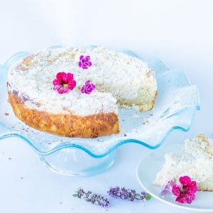 Gluten-Free Cream Cheese Vanilla Cake