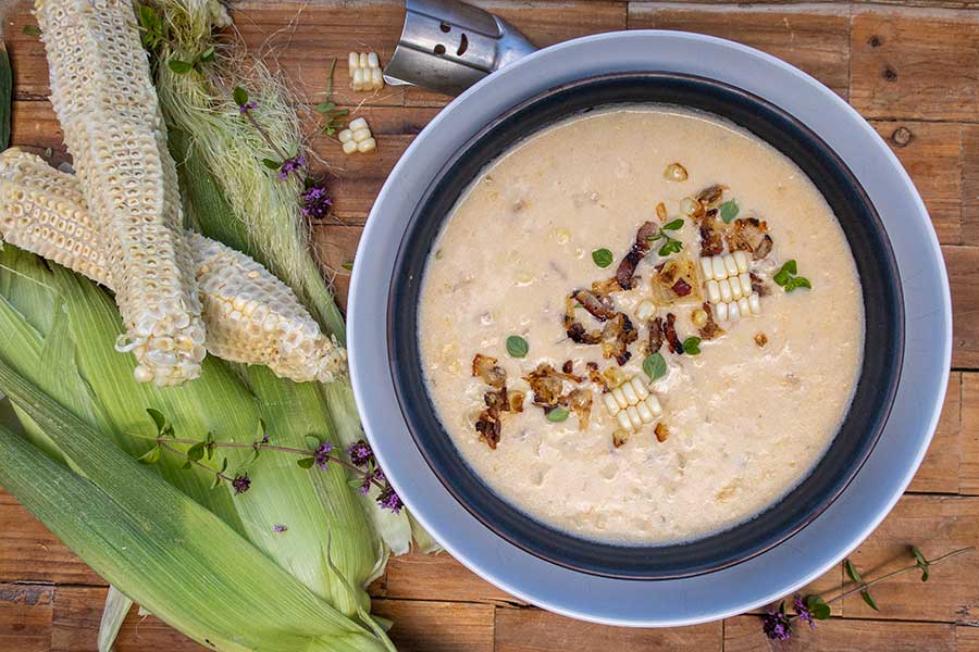 cream of fresh corn soup