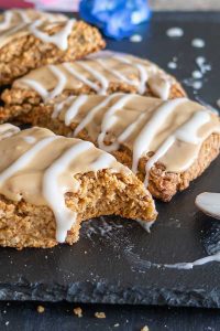 gluten-free maple oat nut scones