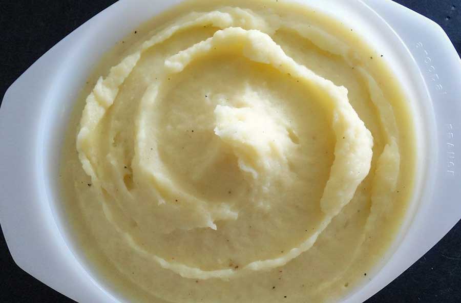 mashed potatoes in a bowl