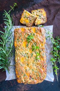 gluten free bacon and cheese bread