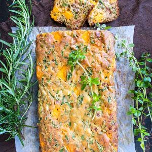 Gluten-Free Bacon and Cheese Bread