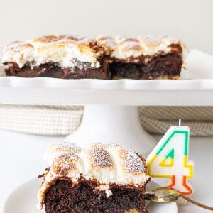Gluten-Free S’More Chocolate Cake