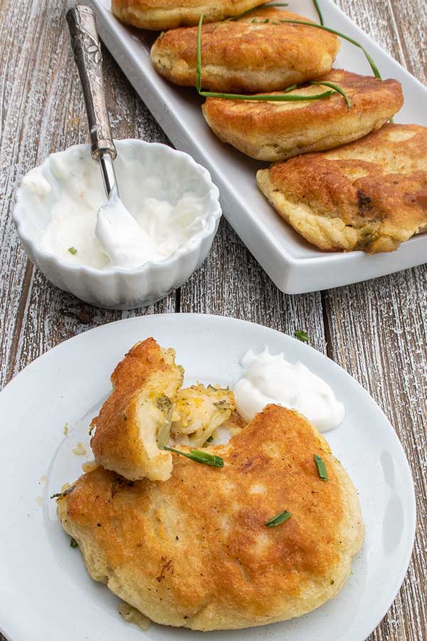 stuffed potato cakes, gluten freee