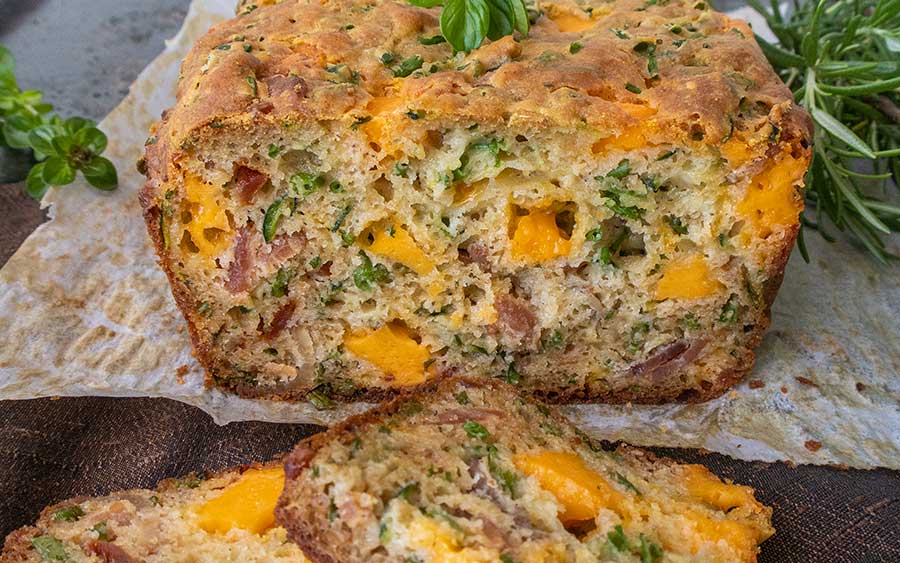 bacon cheese bread, gluten free