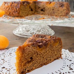 Gluten-Free Apricot Maple Butter Cake