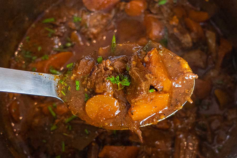 instant pot spicy beef stew