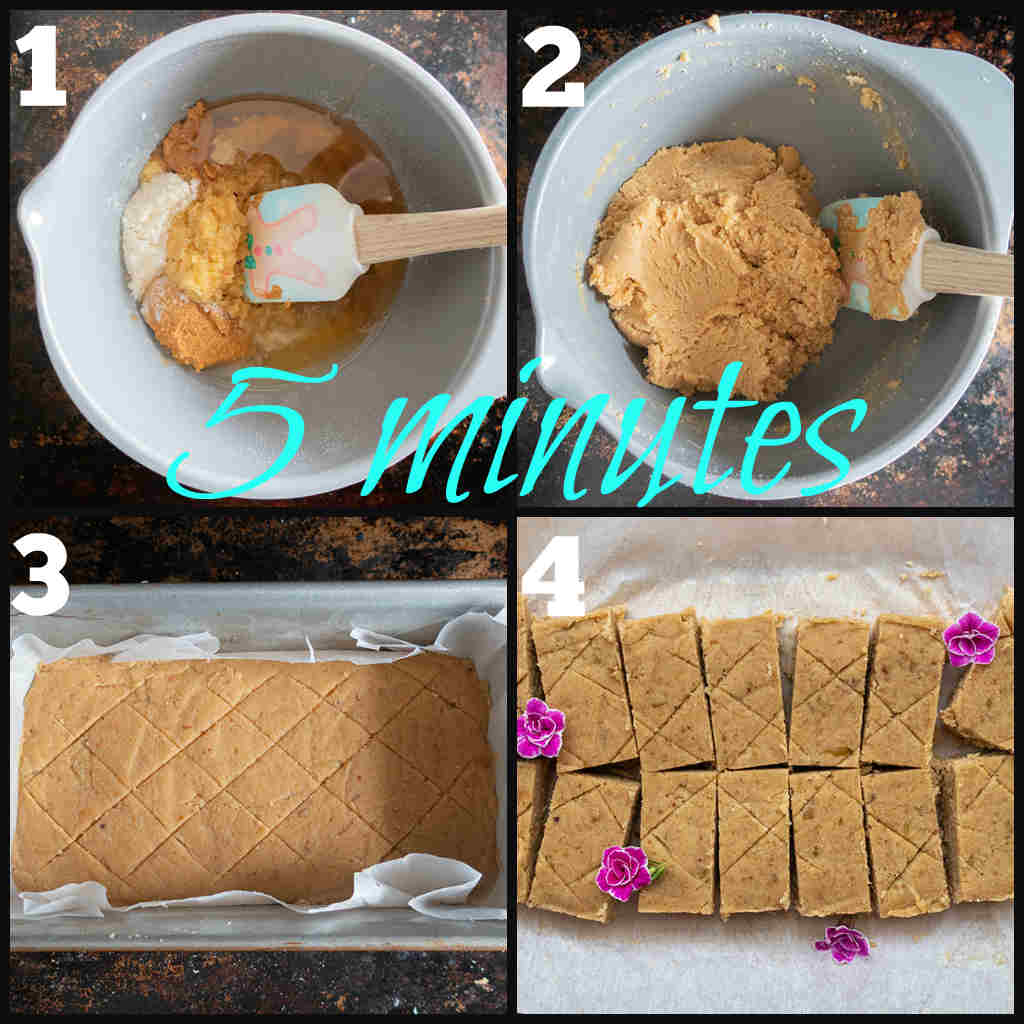 healthy blondies