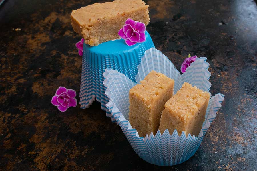 no bake blondies