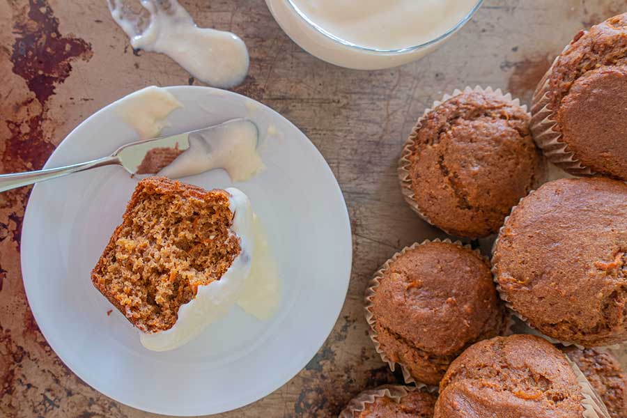 carrot cake muffins