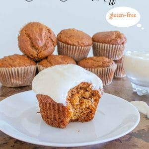 Very Best Gluten-Free Carrot Cake Muffins