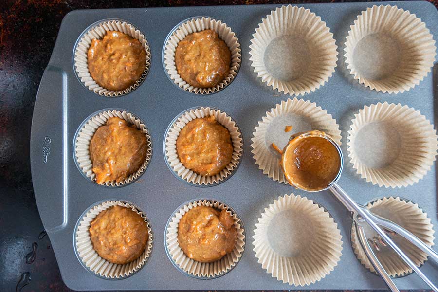 carrot cake muffins