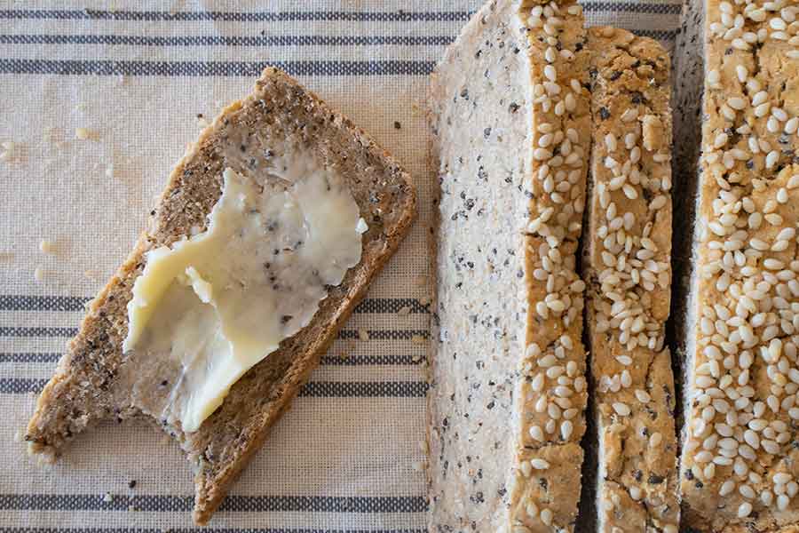 cassava bread, nut free