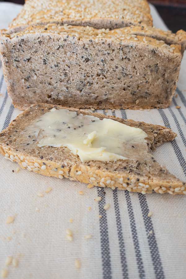 cassava bread sliced