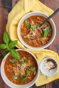 gluten-free lasagna soup