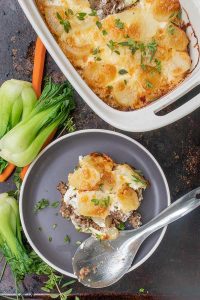 Philly cheesesteak casserole