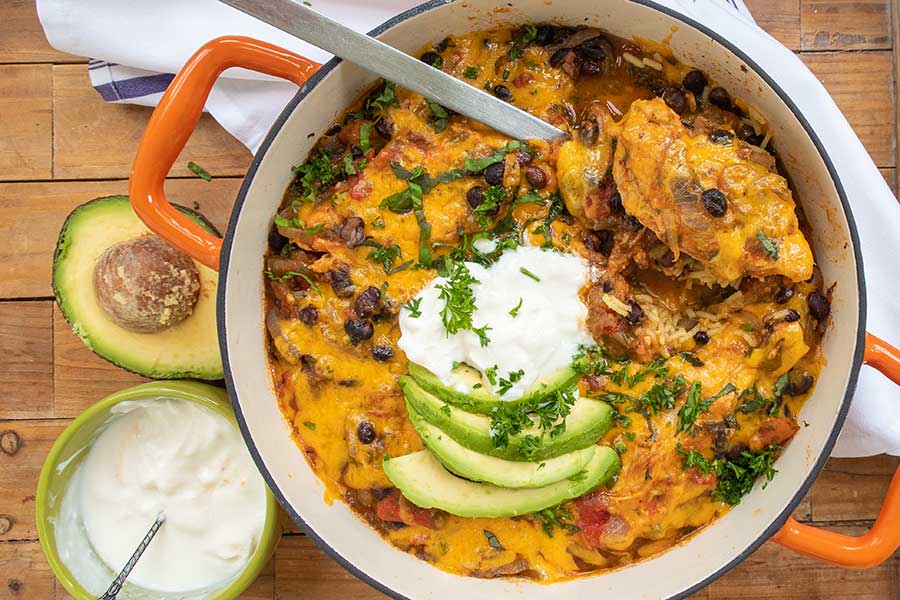 instant pot Mexican chicken dinner