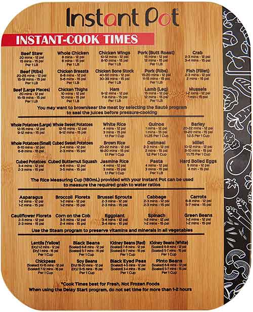 instant pot cutting board