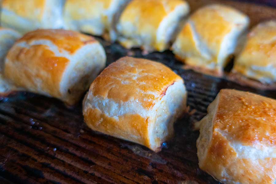 sausage rolls, gluten free