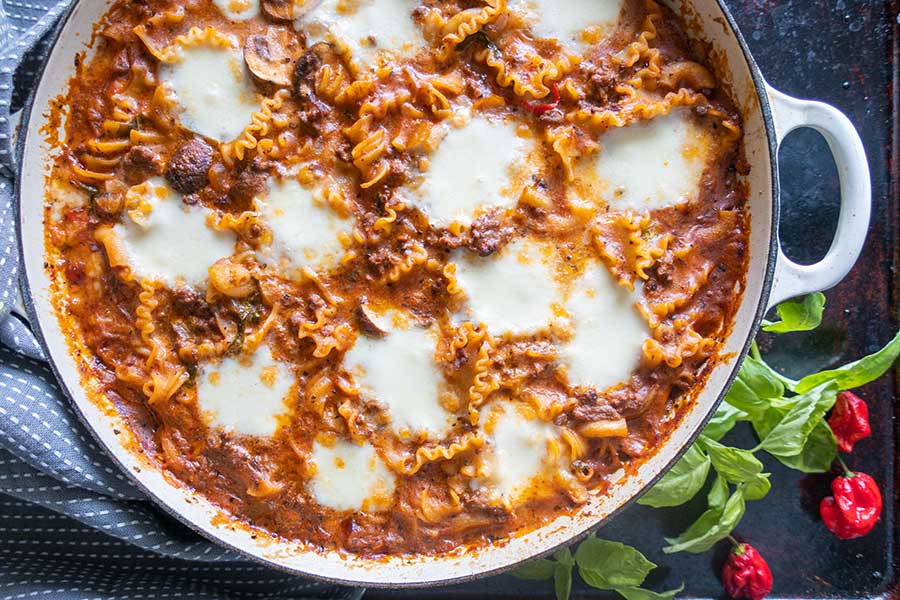 stovetop lasagna, gluten-free