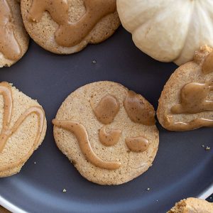 Gluten-Free Glazed Shortbread Maple Cookies