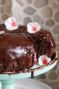 chocolate brownie cake, gluten free