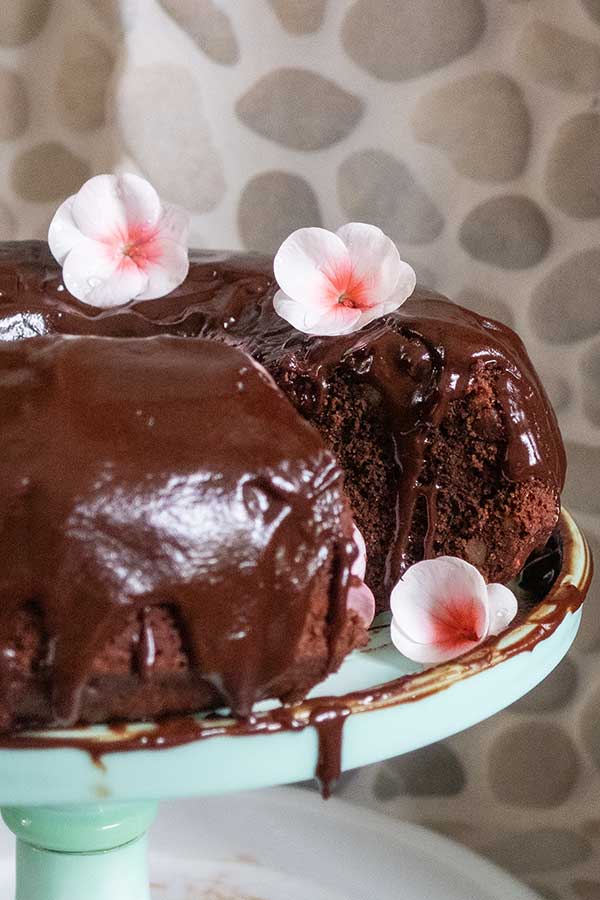 Gluten-Free Chocolate Brownie Cake