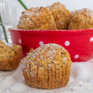 One Bowl Gluten-Free Banana and Carrot Muffins
