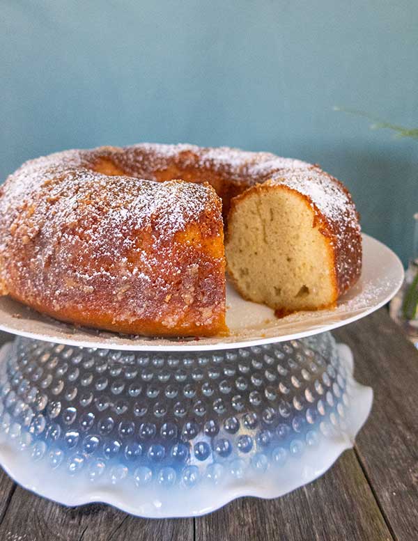 Gluten Free Rum Cake | A Caribbean Rum Cake with Glaze