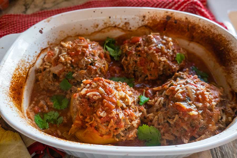 gluten free stuffed peppers