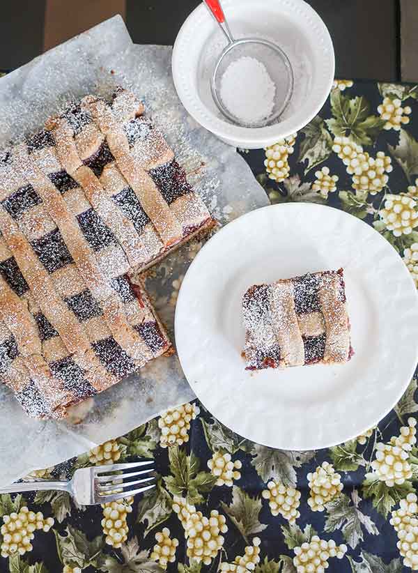 Linzer Cake, gluten free