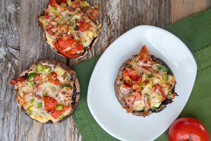 stuffed portobello