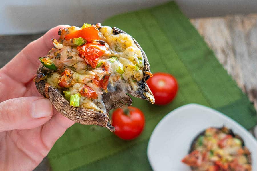 stuffed portobello