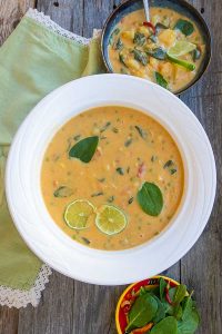 vegan curry soup