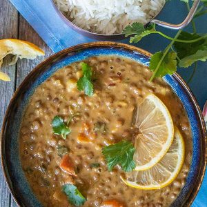 Instant Pot Somali Lentil Stew