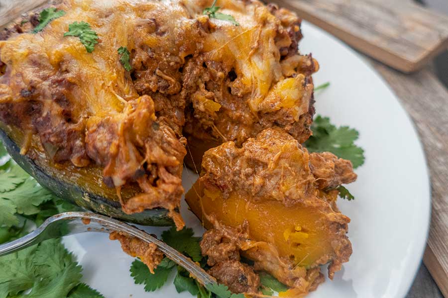 taco stuffed kabocha