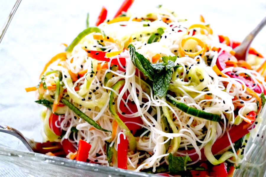 gluten-free noodle salad