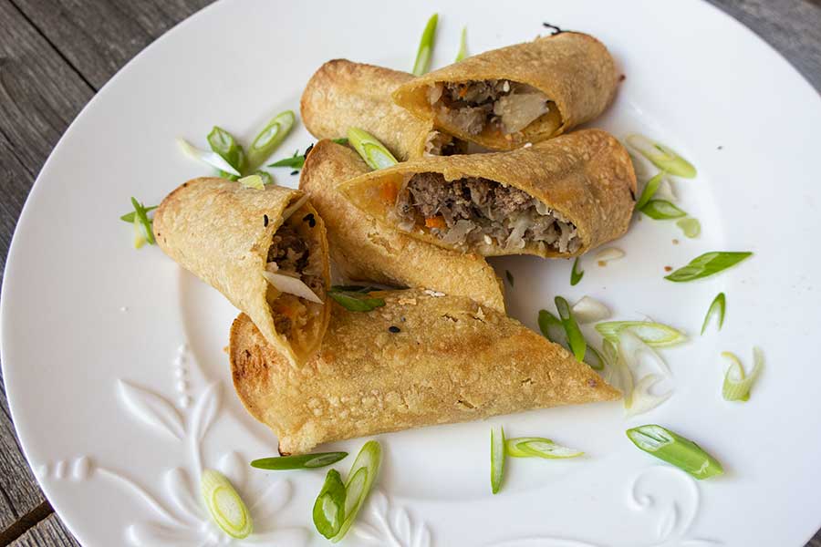 Crispy Gluten Free Egg Rolls