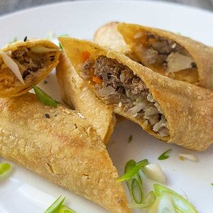 Crispy Baked Gluten-Free Egg Rolls