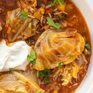 Best Cabbage Roll Soup – Gluten Free