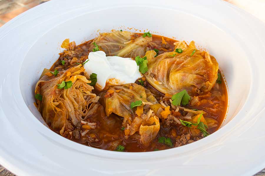 cabbage roll soup, gluten free