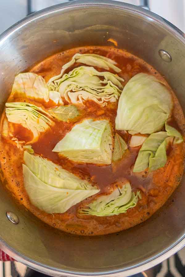 cabbage roll soup, gluten free