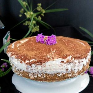 Gluten-Free Irish Cream Tiramisu Cake