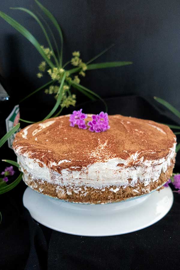 Irish cream tiramisu cake, gluten free