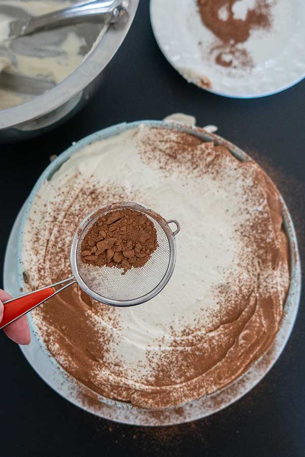 Irish cream tiramisu cake, gluten free