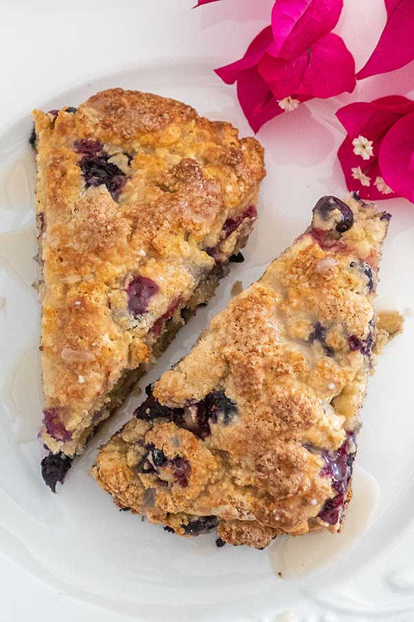 blueberry scones, gluten free