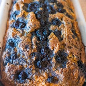 Gluten-Free Country Blueberry Cornbread