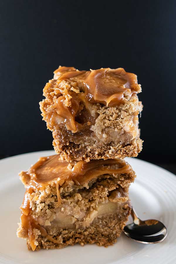 Apple Pie Squares with Almond Butter Caramel – Gluten Free